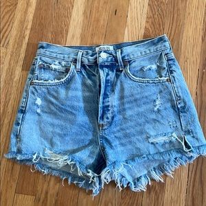 AGOLDE denim shorts